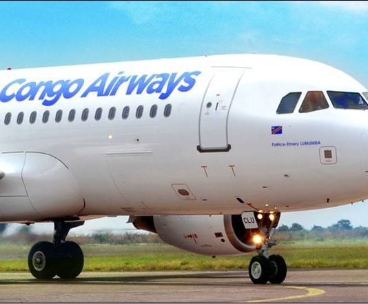 Dernières manœuvres de Congo Airways avant son décollage à destination de l’aéroport international de Douala