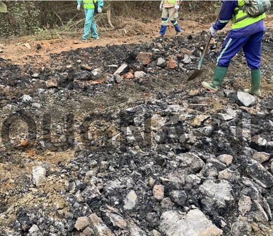 Route Yaoundé-Bafoussam-Babadjou : SINOHYDRO expérimente une nouvelle technique sur la section Kalong Ntonga