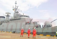 A Kribi, Paul Biya invite un navire de guerre brésilien pour des exercices militaires avec les forces navales camerounaises