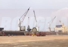Cameroun : Le Port de Kribi débute l’année 2022 avec l’accostage de son tout premier navire dédié au transport du Klinker