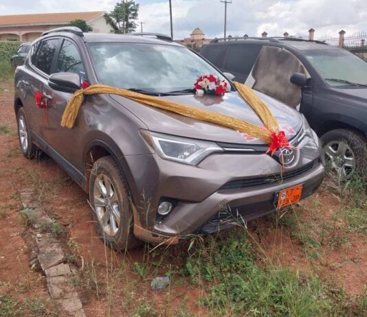 Ngaoundéré: La Douane saisit deux véhicules de contrebande couverts par des décorations nuptiales
