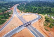 Cameroun : le MINTP inaugure l’échangeur d’Obala, désormais baptisé « Echangeur trompette»