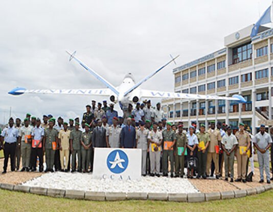 Cinquante-huit stagiaires de l’École d’État-major de Libreville en visite à l’EFO de la CCAA