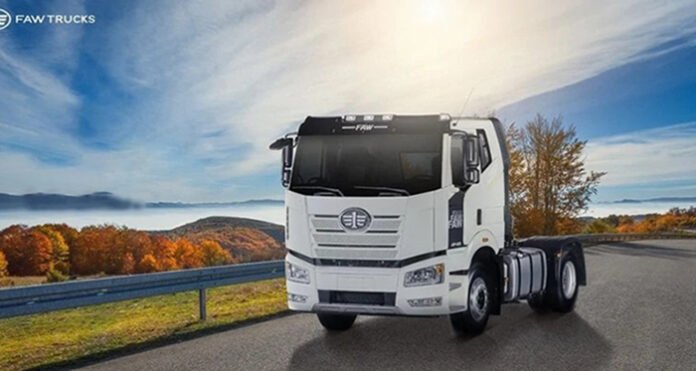 Modèle de Camion FAW Trucks acquis par Safari Logistics