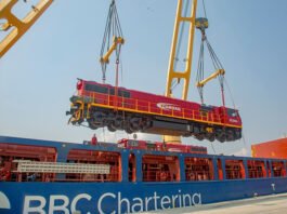 CAMRAIL réceptionne quatre nouvelles locomotives GL30 acquises chez le sud-africain Richards Bay