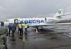 À Bamenda (Cameroun), l’ASECNA fait atterrir son avion pour valider les procédures de vols avant l’arrivée du Pape Léon XIV