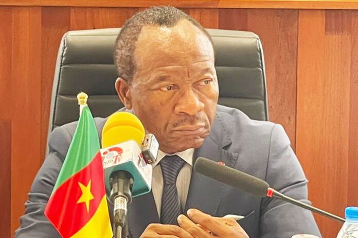 Emmanuel Nganou Djoumessi, Ministre des Travaux Publics