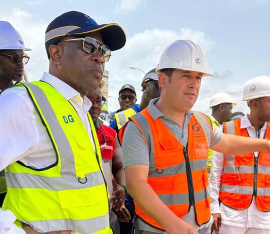 A Kribi, Patrice MELOM, DG du PAK, conduit une tournée d’inspection de trois jours dans les chantiers relevant du domaine portuaire
