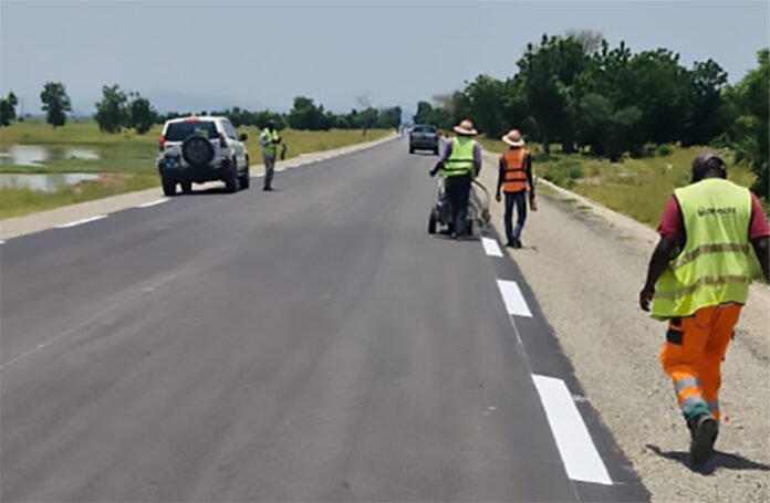 Route Mora-Tchakamari presque achevée